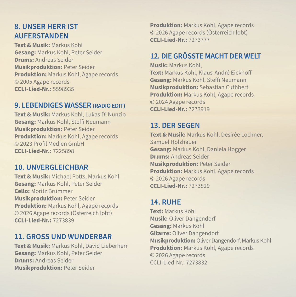 Markus Kohl - Mein Gott mein Halt – Bild 3